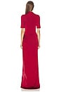 view 3 of 3 Luciana Gown in Garnet