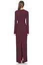 view 4 of 5 ROBE GELINA in Burgundy
