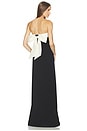 view 1 of 4 Lya Gown in Black & Ivory