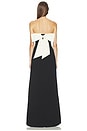 view 4 of 4 Lya Gown in Black & Ivory