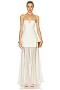 view 1 of 3 Liora Gown in Cream