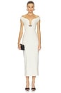 view 1 of 3 Aurora Midi Dress in Ivory