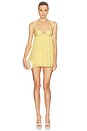 view 1 of 3 VESTIDO ELANA in Butter Yellow