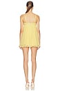 view 3 of 3 VESTIDO ELANA in Butter Yellow