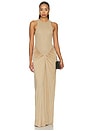 view 1 of 3 VESTIDO SABINA in Taupe