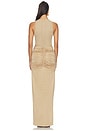 view 3 of 3 VESTIDO SABINA in Taupe