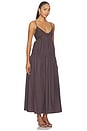 view 2 of 3 ROBE EVELISSE in Chocolate Brown