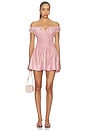 view 1 of 3 Anastacia Mini Dress in Pale Mauve