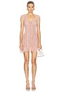 view 1 of 3 Fiorella Mini Dress in Mauve