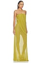 view 2 of 4 VESTIDO LARGO SAPHIRA in Green