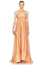 view 5 of 4 Anastacia Maxi Dress in Orange