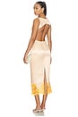 view 3 of 3 ROBE MIREYA in Ivory & Honey Yellow