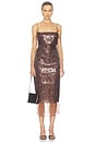 view 2 of 5 VESTIDO HELENA in Chocolate