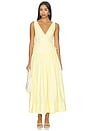 view 1 of 3 Anita Midi Dress in Butter Yellow