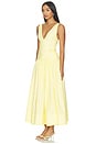 view 2 of 3 Anita Midi Dress in Butter Yellow
