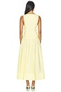 view 3 of 3 Anita Midi Dress in Butter Yellow