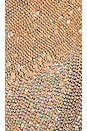 view 4 of 4 Solange Embellished Mini Dress in Iridescent Nude