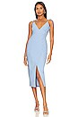 view 1 of 3 Aaliyah Midi Dress in Periwinkle Blue
