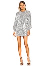 view 1 of 4 Jezabel Mini Dress in Silver