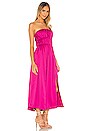 view 3 of 4 Rosita Midi Dress in Magenta