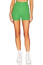 view 1 of 4 Aria 4 Inch Bike Short in Grass Green