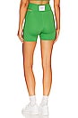 view 3 of 4 Aria 4 Inch Bike Short in Grass Green