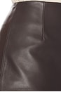 view 6 of 6 Elia Leather Short in Espresso