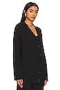 view 3 of 5 Trista Oversized Cardigan in Black