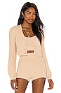 view 1 of 4 Toni Cardigan in Heather Neutral