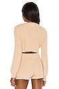 view 3 of 4 Toni Cardigan in Heather Neutral