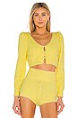 view 2 of 5 CÁRDIGAN GENEVIEVE in Butter Yellow