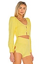 view 3 of 5 CÁRDIGAN GENEVIEVE in Butter Yellow