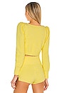 view 4 of 5 CÁRDIGAN GENEVIEVE in Butter Yellow