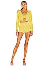 view 5 of 5 CÁRDIGAN GENEVIEVE in Butter Yellow