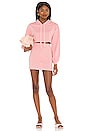 view 4 of 4 Laurell Crop Hoodie in Mauve