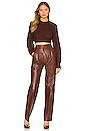 view 4 of 4 Safaa Sweater in Chocolate