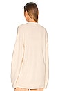view 3 of 4 Trista Oversized Cardigan in Ivory
