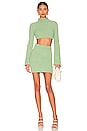 view 4 of 4 Raquel Cropped Sweater in Light Green