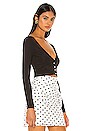 view 2 of 5 Miranda Crop Cardigan in Black