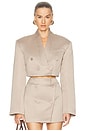 view 1 of 4 CHAQUETA MAROSA in Taupe