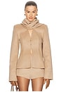 view 1 of 5 CHAQUETA MARIELLE in Taupe