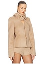 view 3 of 5 CHAQUETA MARIELLE in Taupe