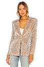 view 2 of 6 Erin Embellished Blazer in Iridescent Nude