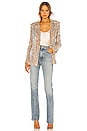 view 5 of 6 Erin Embellished Blazer in Iridescent Nude