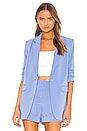 view 1 of 5 Arielle Blazer in Periwinkle Blue