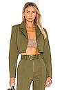 view 2 of 5 Leticia Jacket in Olive Green