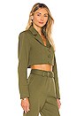 view 3 of 5 Leticia Jacket in Olive Green
