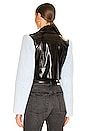 view 4 of 5 Florencia Moto Jacket in Black & Blue