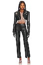 view 4 of 4 Rowan Leather Jacket in Black
