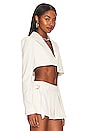 view 2 of 4 Harper Cropped Blazer in Ivory